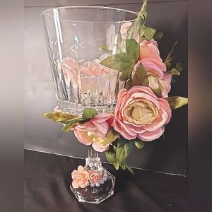 Blush Peach Wedding Centerpiece